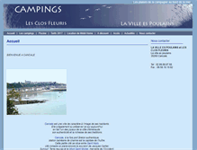 Tablet Screenshot of cancale-campings.fr